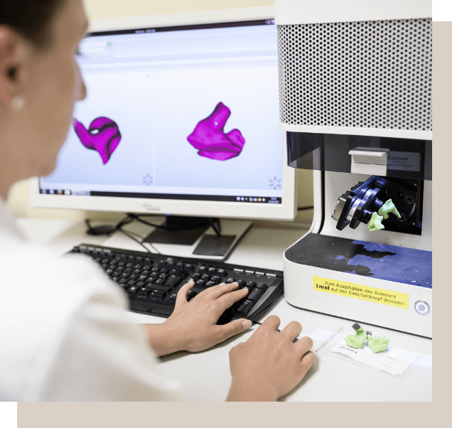 Earwear Über Uns Produkt 3D Scan
